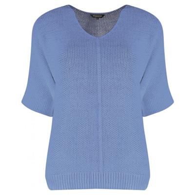 Bloomings - Blauw | Dames | Trui | Blauw | XL | regular | Kamst mode Bloomings - Blauw | Dames | Trui | Blauw | XL | regular | Kamst mode