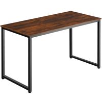 tectake – bureau tafel Flint 140 cm – industrieel – donkerbruin - 404467 - thumbnail
