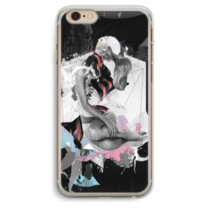 Camouflage de sommeil: iPhone 6 Plus / 6S Plus Transparant Hoesje