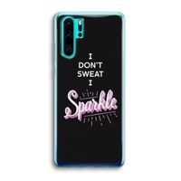 Sparkle quote: Huawei P30 Pro Transparant Hoesje