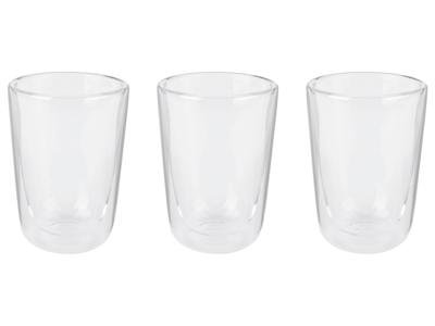 SILVERCREST Dubbelwandige glazen (Cappuccino, 3 stuks)