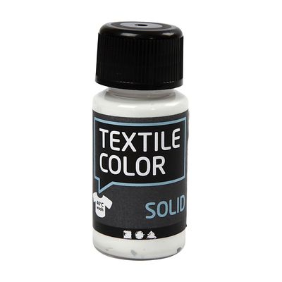 Creativ Company Dekkende textielverf - wit, 50ml