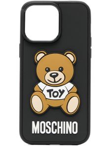 Moschino coque d'iPhone 14 Pro à motif Max Teddy Bear - Noir