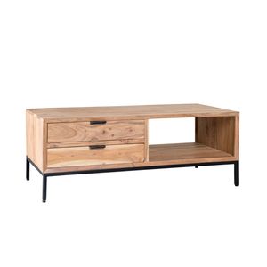 Livingfurn - Salontafel Oslo - 60x120x45cm - Acasiahout