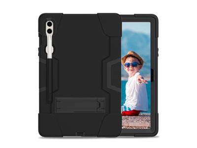 Xccess Xccess Survivor Essential Case Samsung Galaxy Tab S9+/S9 FE+/S10+ 12.4 Black (Screenless)