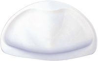 Saqu hoofdsteun bad met antislip 30x20cm Wit
