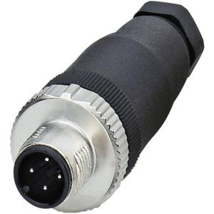 Phoenix Contact 1662528 Sensor/actuator connector, niet geassembleerd M12 Aantal polen: 4 Stekker, recht 1 stuk(s)