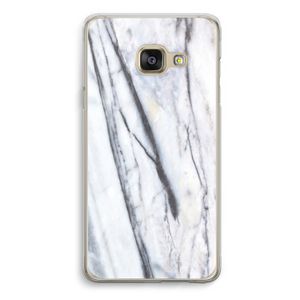 Gestreepte marmer: Samsung A3 (2017) Transparant Hoesje