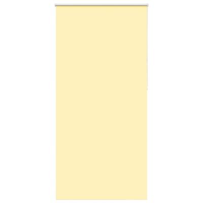 Rolgordijn verduisterend 110x210 cm stofbreedte 105,7 cm geel
