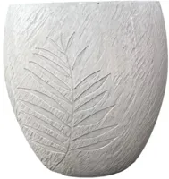 Terraliet bloempot 44x0cm wit