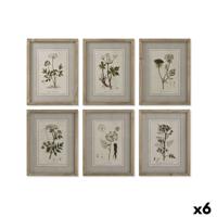 Schilderij Home ESPRIT Kristal Spar 30 x 2 x 40 cm (6 Stuks)