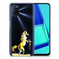 OPPO A52 | A72 Telefoonhoesje met Naam Horse Color