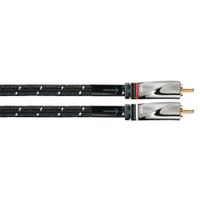 Avinity Audiokabel 2 Cinch-stekkers - 2 Cinch-stekkers Stof Verguld 0,5 M