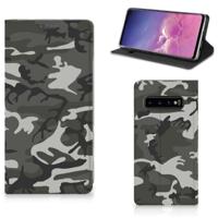 Samsung Galaxy S10 | Hoesje met Magneet | Army Light