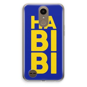 Habibi Blue: LG K10 (2017) Transparant Hoesje