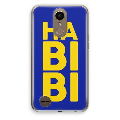 Habibi Blue: LG K10 (2017) Transparant Hoesje
