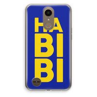 Habibi Blue: LG K10 (2017) Transparant Hoesje
