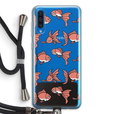 Blub: Samsung Galaxy A50 Transparant Hoesje met koord