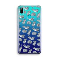 Poezen: Huawei P Smart (2019) Transparant Hoesje