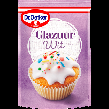 Dr. Oetker Glazuur Wit Taart Versiering 125 g bij Jumbo