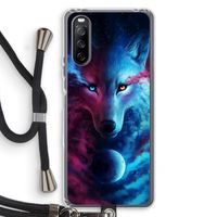 Where Light And Dark Meet: Sony Sony Xperia 10 III Transparant Hoesje met koord