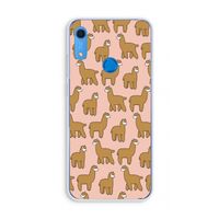 Alpacas: Huawei Y6s Transparant Hoesje