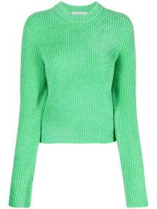 Alexander Wang pull à encolure ronde - Vert