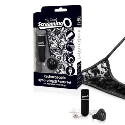 the screaming o - charged remote control panty vibe zwart the screaming o - charged remote control panty vibe zwart