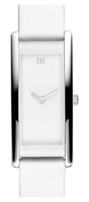 Horlogeband Danish Design IV12Q937 Leder Wit 15mm