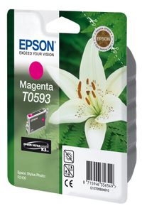 Epson Lily inktpatroon Magenta T0593 Ultra Chrome K3