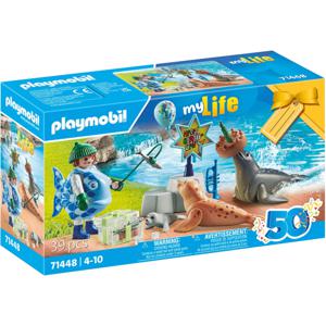 PLAYMOBIL PLAYMOBIL My Life Dieren Voeren 71448