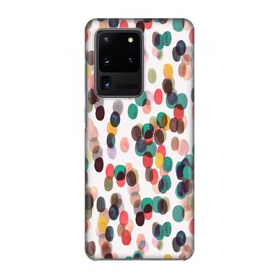 Tropical Dots: Volledig geprint Samsung Galaxy S20 Ultra Hoesje