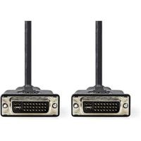 DVI-Kabel | DVI-I 24+5-Pins Male - DVI-I 24+5-Pins Male | 2,0 m | Zwart