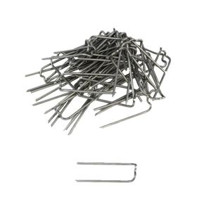 Steekkrammen - 50x st - 10-30 mm - krammetjes/patentkrammen/klemmetjes - hobby   -