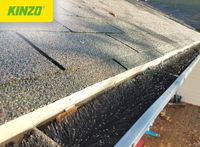 Kinzo dakgoot egel - 4 meter - ø12 cm dakgootbescherming