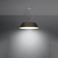 Ingetogen zwarte Kroonluchter VEGA 60