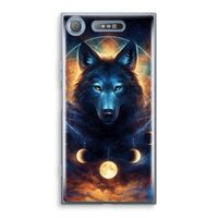 Wolf Dreamcatcher: Sony Xperia XZ1 Transparant Hoesje