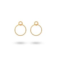 Dames oorbellen 24KAE 42409Y Gouden