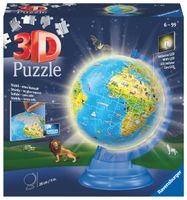 3D puzzel Ravensburger Globe Night Edition XXL 54 stuks - thumbnail