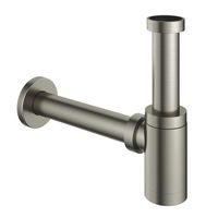 Hotbath Cobber Fontein Sifon rond Geborsteld Nikkel P034 - thumbnail