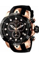 Invicta horlogeband 5733 / 5733.01 Rubber Zwart - thumbnail