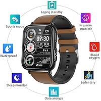 TK10 Slimme horloge 1.91 inch(es) Slimme armband Smartwatch Bluetooth ECG PPG Temperatuurbewaking Stappenteller Compatibel met: Android iOS Dames Heren Berichtherinnering Camerabediening Aangepaste Lightinthebox - thumbnail