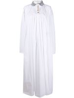 Seen Users robe courte à mancherons - Blanc