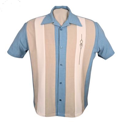 Steady The Sheen Shirt Aqua Cream Stone-2XL