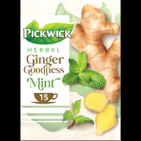 Pickwick Herbal Ginger Goodness Mint 15 Stuks bij Jumbo