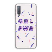 GRL PWR: Samsung Galaxy A7 (2018) Transparant Hoesje