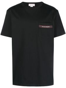 Alexander McQueen pocket cotton T-Shirt - Noir