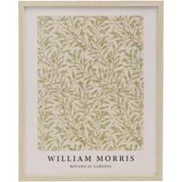 Leen Bakker - Poster Leaf - 50x40 Cm - MDF/Glas - Multikleur