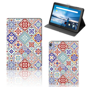 Lenovo Tablet M10 Leuk Tablet hoesje Tiles Color