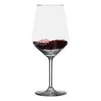 6x Luxe witte wijn glazen 530 ml Carre   - - thumbnail